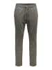 Only&Sons Relaxed Ripped Stoffhose Bequeme Sommer Freizeit Pants ONSLINUS in Grau