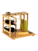 relaxdays Käseplatte in Natur - (B)40,5 x (H)26,5 x (T)33 cm