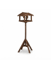 relaxdays Vogelfutterhaus in Braun - (B)50 x (H)117 x (T)50 cm