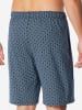 Schiesser Pyjamashorts Mix Relax in pacific blue