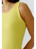Oui Top FILIZ in lemon zest