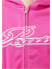 PEGADOR PEGADOR Zip-Kapuzenpullover in pink