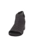 rieker Schaftsandalette in schwarz/schwarz