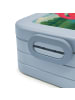 Mr. & Mrs. Panda MEPAL Bentobox Flamingo Stolz Design ohne Spruch in Blau Pastell