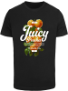 Mister Tee T-Shirt "Delicious Peaches Tee" in Schwarz