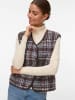 Vero Moda Teddyfell Weste in Capers