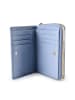 Esquire Alexandria Geldbörse RFID Schutz Leder 12.5 cm hellblau
