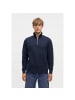 MADS NORGAARD COPENHAGEN Sweatshirt Light Terry Hans Half zip in dunkelblau