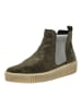Stiefelette Dunkelgrün