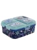 Disney Disney Frozen Kinder Brotdose XL – Lunchbox mit 3 Fächern & tollem in Blau