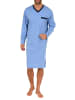 NORMANN Nachthemd langarm - 47104 in hellblau