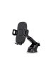 Wisam Universelle Smartphone-Halterung mit verstellbarem Arm und Saugnapf Schwarz