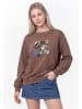 myMo Women Sweatshirt in Coffee