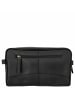The Chesterfield Brand Stefan - Kulturbeutel Leder 29 cm (black) in schwarz