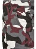 Urban Classics Cargo-Hosen in wine camo