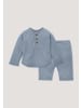 Hessnatur Hessnatur Piqué Erstlingsset aus reiner Bio-Baumwolle in helles jeansblau