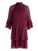 Vera Mont Cocktailkleid im Boho Style in Strong Aubergine