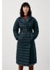 Finn Flare Mantel Uni in dark green
