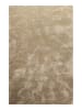 Homie Living Hochflorteppich Sienna in beige braun meliert