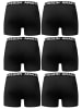 Amaci&Sons 6er Pack Boxershorts Robbie in Schwarz/Schwarz