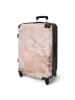 NoBoringSuitCases Suitcase, Koffer, Reisekoffer Marmor rosa