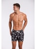 wavebreaker Shorts in schwarz/weiss
