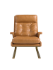 Angel Cerdá Sessel 5157 in Kamel / Gold – (B)77 x (H)99 x (T)91 cm