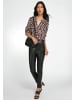 Basler Lederimitathose Trousers in BLACK