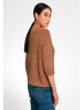 PETER HAHN Pullover Cotton in cognac