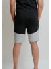 Forbest Kurze Basic Sport Sweat Shorts in Schwarz