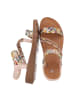 Ital-Design Sandale & Sandalette in Beige und Gelb