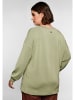 sheego Langarmshirt in hellkhaki