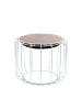 Kayoom Sitzkissen Pouf Comfortable in schwarz - silber