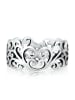 Elli Ring 925 Sterling Silber Ornament in Grau