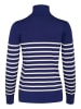 SAINT TROPEZ Rollkragen MilaSZ Gerade Passform in Midnight Sail