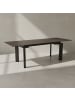 KADIMA DESIGN Esszimmertisch 180x95x77 cm Keramik Glas Esstisch , in Schwarz