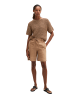Marc O'Polo Leinenshorts wide in Burnt Brown
