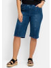 sheego Jeans-Bermudas in blue denim
