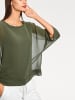 Heine Blusenshirt in oliv