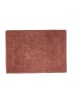 Framsohn 2er Set: Zwirnfrottier Badematte "Easy" in Terracotta (L) 120 x (B) 67 cm