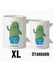 Mr. & Mrs. Panda Tasse Kaktus Heilig ohne Spruch in Weiß