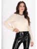 faina Damen Pullover in Wollweiss