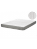 Beliani Matratze FLEX 7 PLUS in Weiß/Grau - (W) 160 x (H) 20 x (L) 200 cm H2/3 Mittel