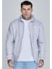 SikSilk Sweatjacke Essentials Full Zip in Grey Marl