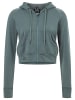 super.natural Merino Hoodie W LIQUID FLOW HOODIE in graugrün