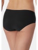 Schiesser Panty Invisible Cotton in Weiß / schwarz