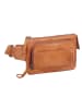 Bodenschatz Gürteltasche echt Leder in cognac