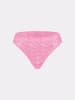 Erlich Textil  Iconic Lace Brazil Slip aus nachhaltiger Spitze - atmungsaktiv in bubblegum