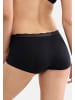 Sloggi Short Slip Go Blush in Schwarz / beige