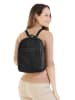 X-ZONE Rucksack echt Leder in schwarz